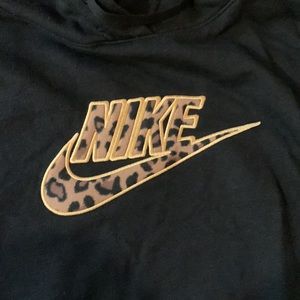 We Nike tiger print sweater